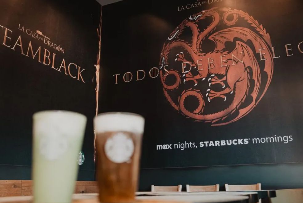 Starbucks y Max unen fuerzas en una colaboración pionera inspirada en La casa del dragón